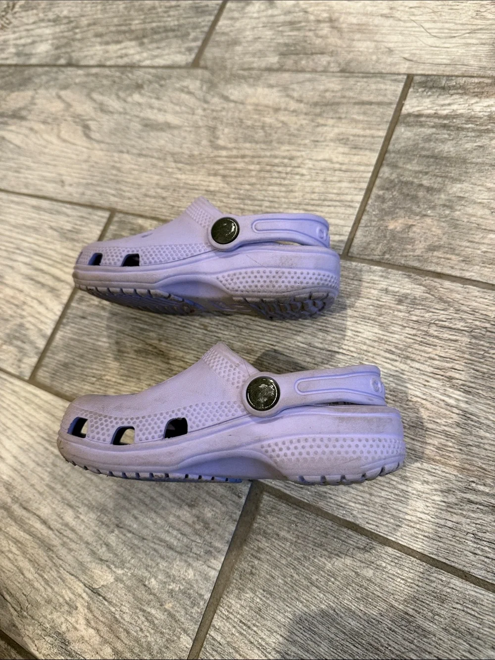 Kids Lavender Clog Sandals - Brand: